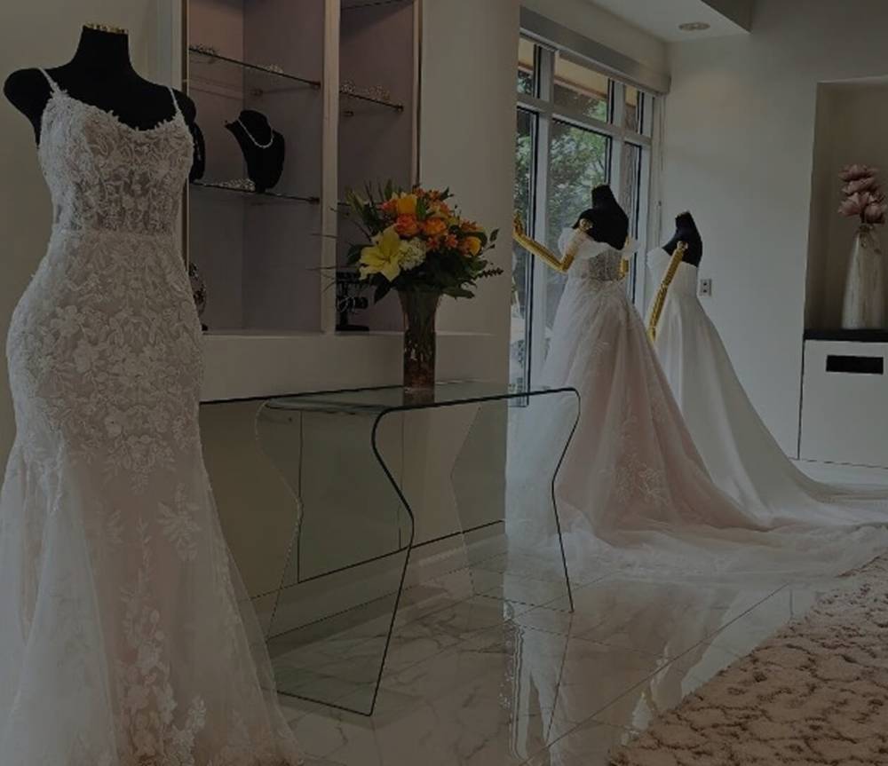 Photo of the showroom interior. Mobile image