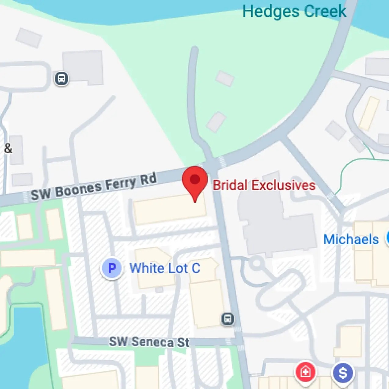 Bridal Exclusives location. Mobile image