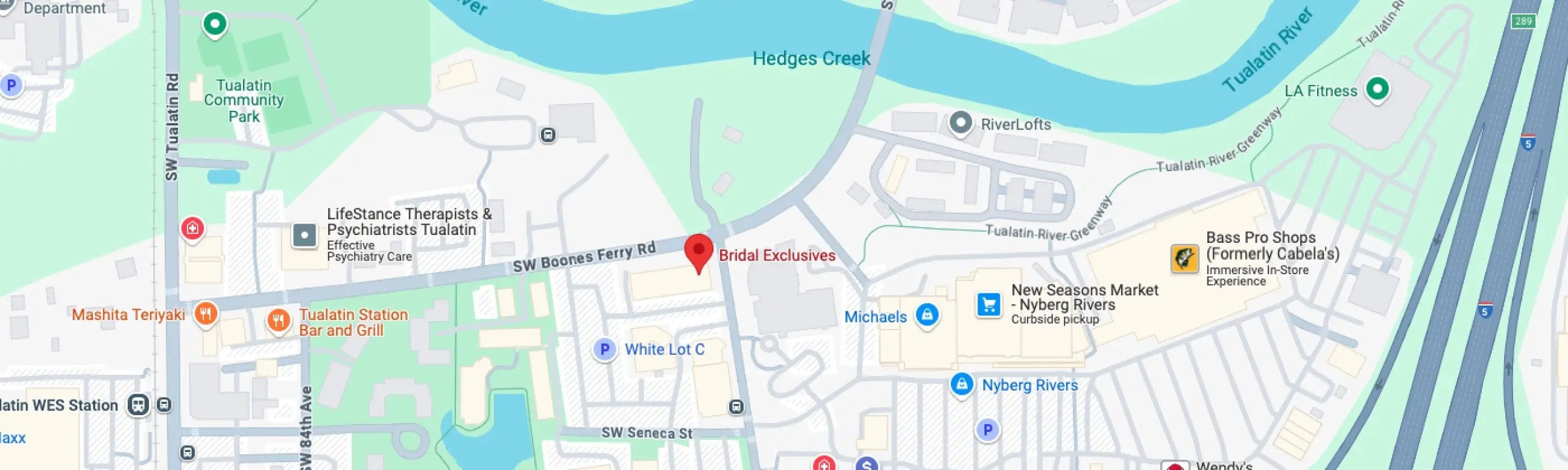 Bridal Exclusives location