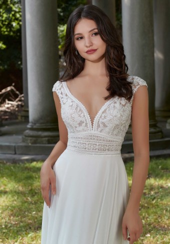 Morilee Style #4157 Polly #1 Ivory/Honey thumbnail