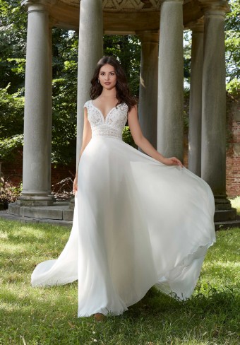 Morilee Style #4157 Polly #4 Ivory/Honey thumbnail