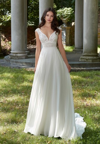 Morilee Style #4157 Polly #0 default Ivory/Honey thumbnail