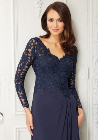Morilee Style #72418 #3 Navy thumbnail