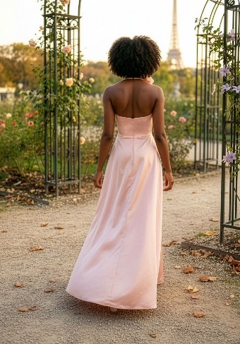 Morilee Style #3030041        SATIN #1 Blush thumbnail