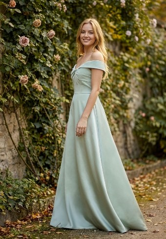 Morilee Style #3030030          SATIN #0 default Sage thumbnail