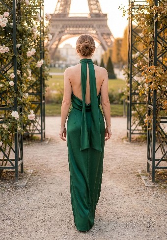 Morilee Style #3030035      LUXE SATIN #1 Emerald thumbnail