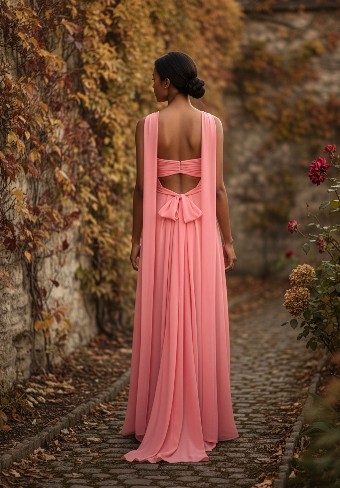 Morilee Style #3030038         CHIFFON #2 default Cantaloupe thumbnail