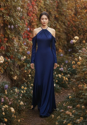 Morilee Style #3030036        LUXE SATIN #1 Sapphire thumbnail