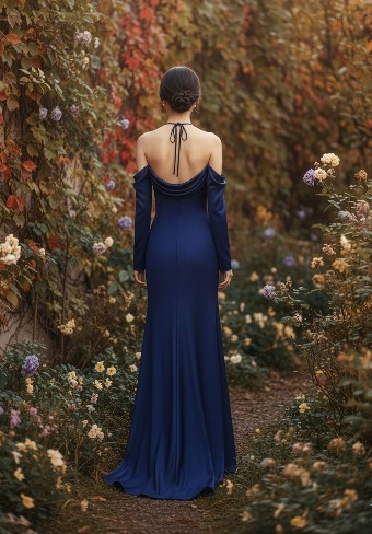 Morilee Style #3030036        LUXE SATIN #2 default Sapphire thumbnail