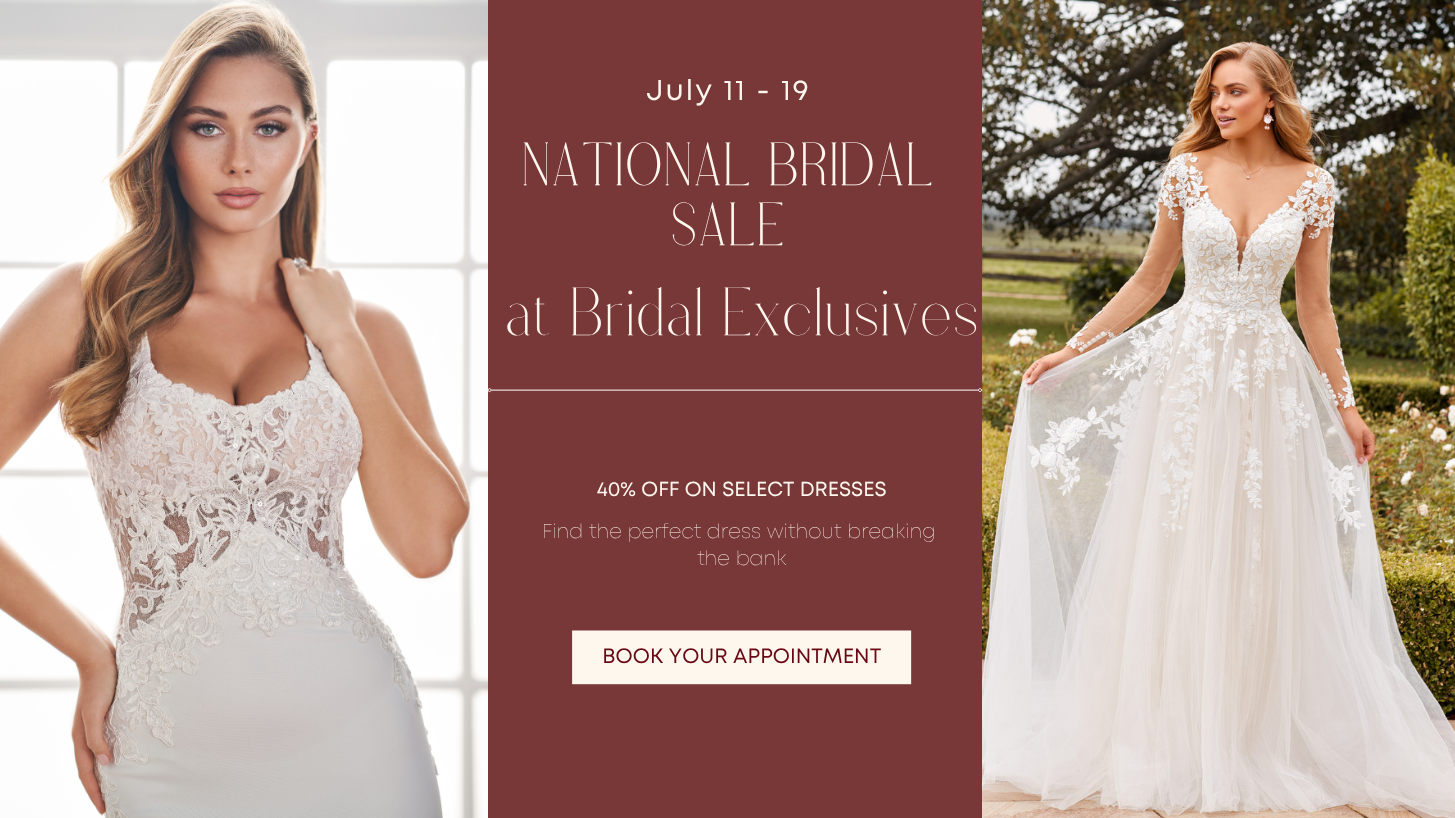 National Bridal Sale Banner